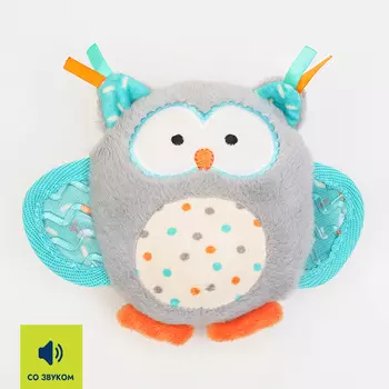 RURRI Игрушка для собак Сова, 12х6х16 см