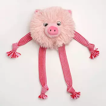 RURRI Игрушка для собак Свинка, 39х15,5х10 см