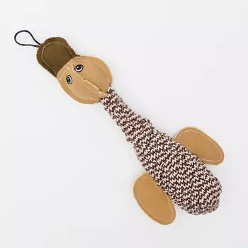 RURRI Игрушка для собак Утка, 33х14х6 см