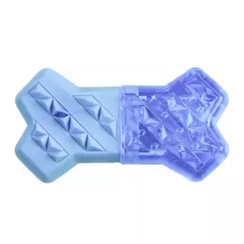 RURRI Игрушка для собаки Косточка с эффектом охлаждения 13,5 см