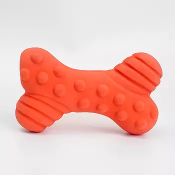 RURRI Игрушка из латекса для собак Косточка, 13х4,5х7,5 см