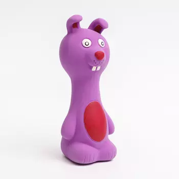 RURRI Игрушка из латекса для собак Кролик, 16х6,5х6,5 см