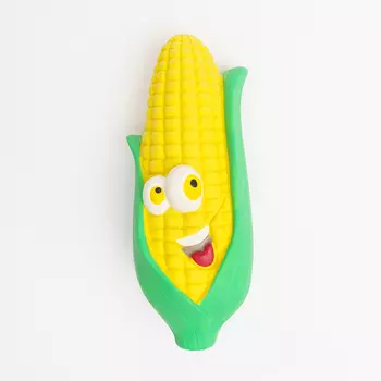 RURRI Игрушка из латекса для собак Кукуруза, 16,5х6х6 см