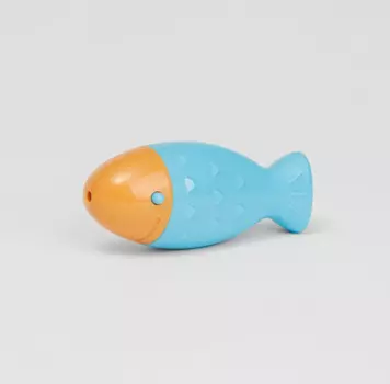 RURRI Игрушка-лазерная указка для кошек Рыбка, 8,7х2,8х3,7 см