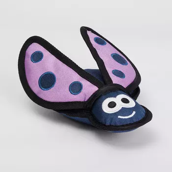 Rurri Игрушка с пищалкой для собак Божья коровка, 24х20х10 см