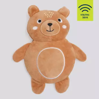 RURRI Игрушка с ультразвуковой пищалкой для собак Медведь, 21х18х5 см