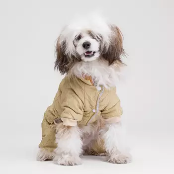 RURRI Комбинезон для собак, 2XL, бежевый