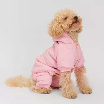 RURRI Комбинезон для собак, XL, розовый (девочка)