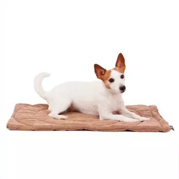Rurri Коврик велюровый Pure Sun для кошек и собак мелких и средних пород, 75х46 см, горчичный