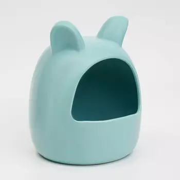 Rurri Купалка керамическая для грызунов, 18х18х22 см