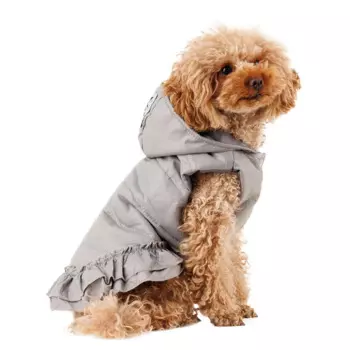 Rurri Куртка-платье для собак XL светло-серый (девочка)