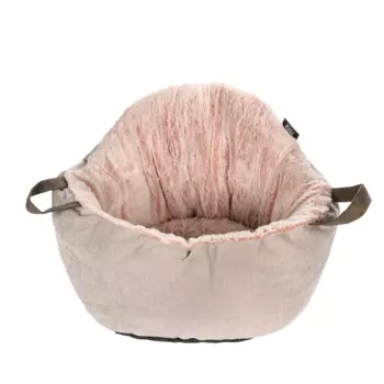 Rurri Лежак для кошек и собак мелких пород 48x48x30 см, розовый
