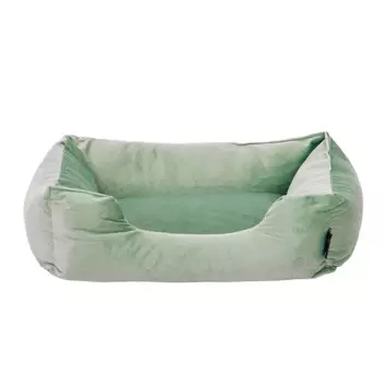 Rurri Лежак для кошек и собак мелких и средних пород, 60х50х20 см, зеленый