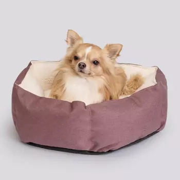 RURRI Лежак для кошек и собак мелких и средних пород, 45х45х15 см, цвет в ассортименте