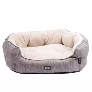 Rurri Лежак для собак и кошек мелких и средних пород, 70х55х23 см, коричневый