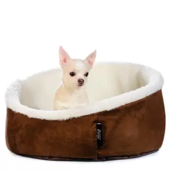 Rurri Лежак Софт для кошек и собак мелких пород, 55х55х30 см, цвет в ассортименте