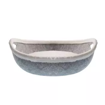 Rurri Лежак для кошек и собак мелких пород, 45х45х15 см, серый