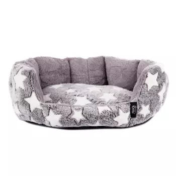 Rurri Лежанка звезды 50х40х20 см серая