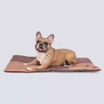 RURRI Матрас для кошек и собак Две лапы, 92х58х4 см, коричневый