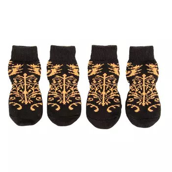 RURRI Носки для собак 5XL черный (унисекс)