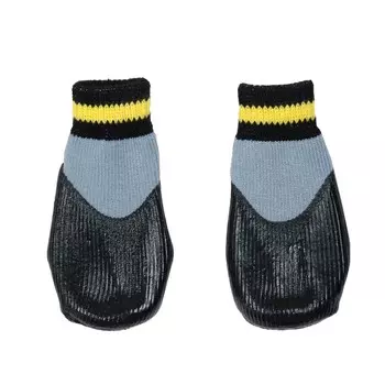 Rurri Носки для собак с прорезиненной подошвой XXS черный (унисекс)