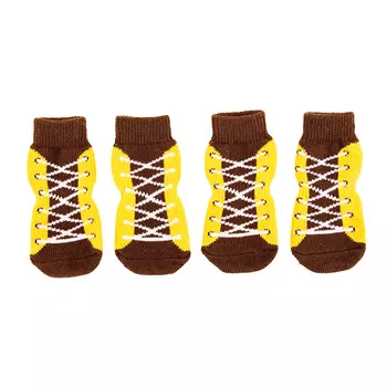 Rurri Носки для собак XL желтый (унисекс)