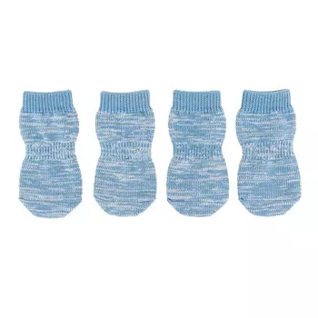 Rurri Носки для собак XS голубой (унисекс)