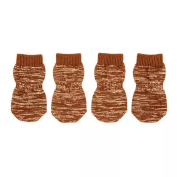 Rurri Носки для собак XXS коричневый (унисекс)