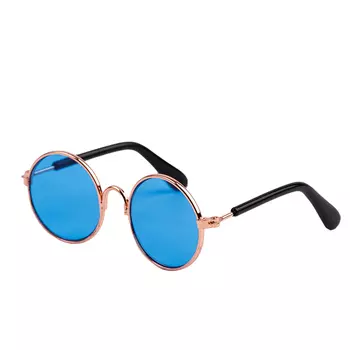 RURRI Очки солнечные для собак и кошек, голубые