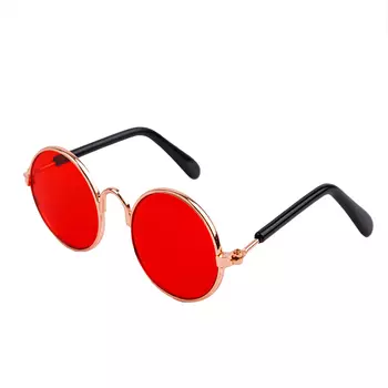 RURRI Очки солнечные для собак и кошек, красные