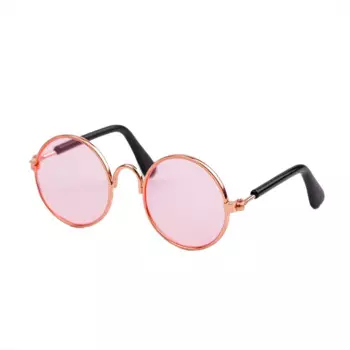 RURRI Очки солнечные для собак и кошек, розовые