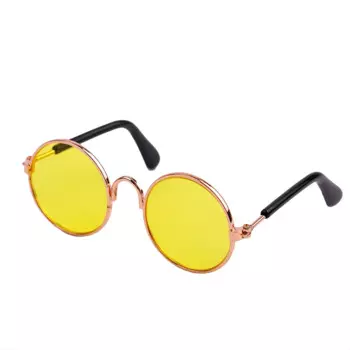 RURRI Очки солнечные для собак и кошек, желтые