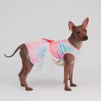 Rurri Платье Хиппи яркие краски L