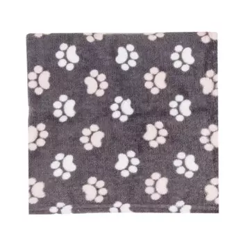 RURRI Плед для кошек и собак Лапки розовые, 75х50 см