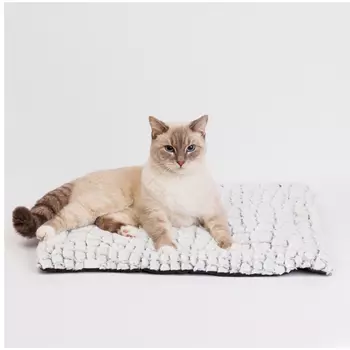 Rurri Подстилка для кошек и собак, 60х50 см, серая