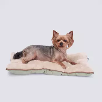 RURRI Подстилка для собак и кошек Косточка, 60х40 см, зеленый