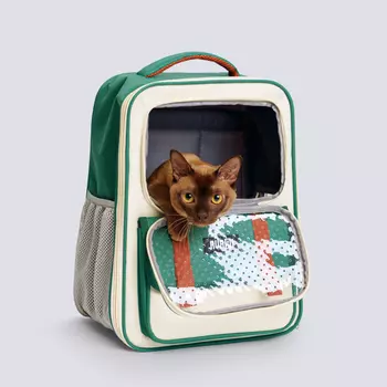 RURRI Рюкзак для переноски кошек и собак, 32x22x42 см