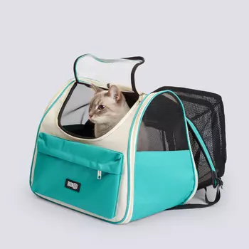 RURRI Рюкзак для переноски кошек и собак, 39x41x29 см
