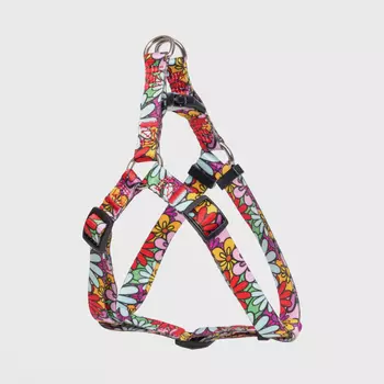 RURRI Шлейка для кошек и собак Flower Power, объем груди 45-63 см, ширина ремешка 1,5 см