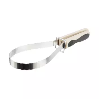 RURRI Скребница для шерсти собак двусторонняя средняя 29,5 см