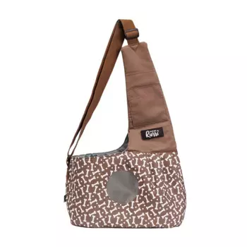 RURRI Слинг для переноски кошек и собак, 27x16x36 см, бежевый