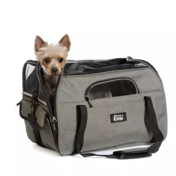 Rurri Сумка для кошек и собак мелкого размера, 48х25х33 см, серая
