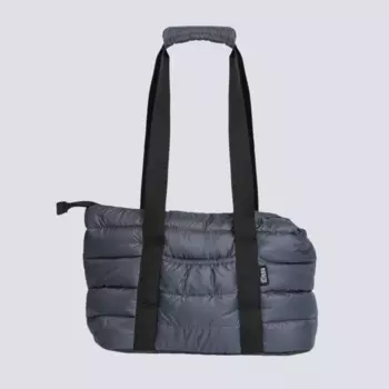 Rurri Сумка-переноска для кошек и собак мелких пород Дутик, 46х25х23 см, серый