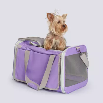 RURRI Сумка-переноска для кошек и собак мелких пород, 45х30х30 см