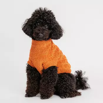 RURRI Свитер из шенилла для кошек и собак, 2XL, желтый