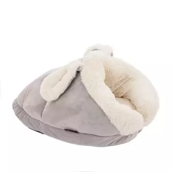 RURRI Тоннель с ушками для кошек и собак мелких и средних пород, 53х33х27 см, серый