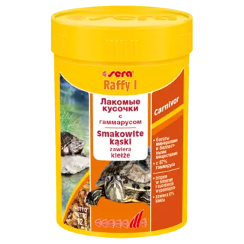 Sera Raffy I Корм для рептилий, 14 гр.