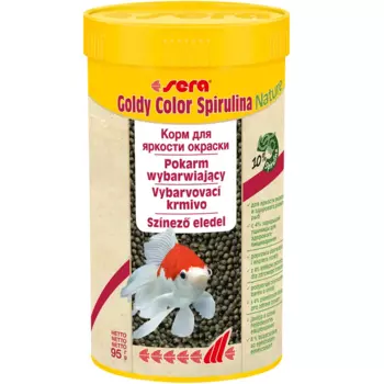 Sera Goldy Color Spirulina Корм для рыб, 95 гр.