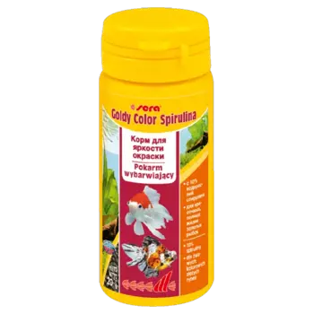 Sera Goldy Color Spirulina Корм для рыб, 20 гр.
