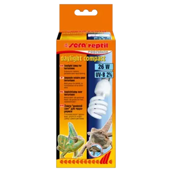 Sera Лампа Reptil Daylight Compact UV-B 2% 26 W